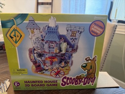 Scooby Doo Haunted House 3D Board Game 99% Complete Read Discription! 
