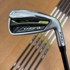 Used Cobra Radspeed Iron 6-PW, SW Fujikura Speeder Evolution Shaft Flex R RH