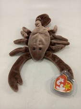 Ty Beanie Babies Stinger The Grey Brown Scorpion 1997 Retired with Original Tags