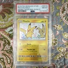 Pokemon PSA 8 Pikachu SM Black Star Promo SM162 Holo English 2019