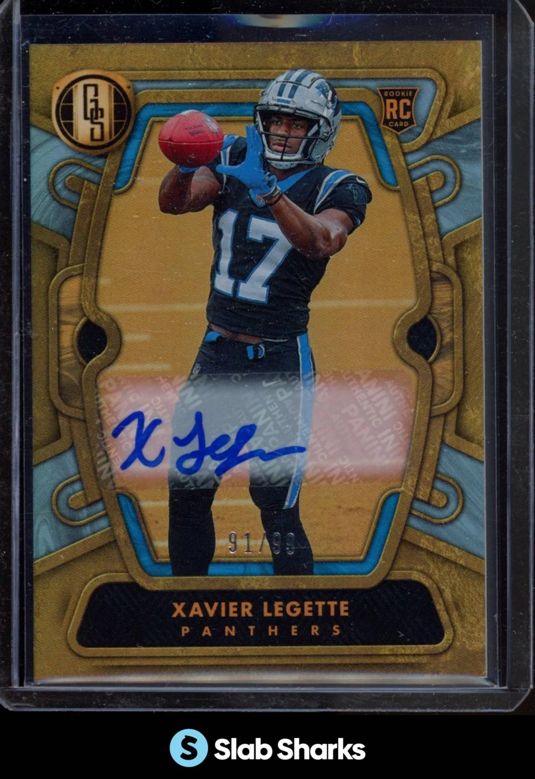 Xavier Legette Panini Gold Standard #125 Autograph-Platinum
