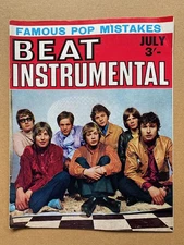 AMEN CORNER BEAT INSTRUMENTAL MAGAZINE JULY 1968 AMEN CORNER COVER WITH MORE INS