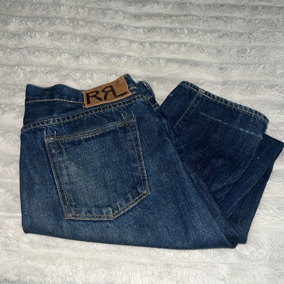 RRL Regular 32 Size Jeans Men's 34 in Inseam for sale | eBay