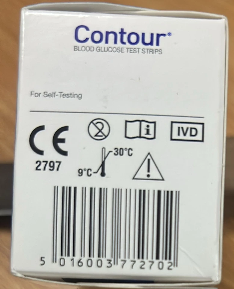 Contour Blue Blutzuckerteststreifen 100 Verwendbar bis Nov 2026 - Bild 3 von 4