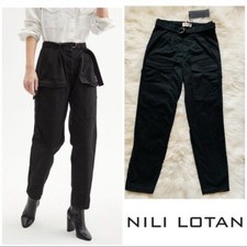 New NWT Rare NILI LOTAN Declan High Waist Cargo Pants 450