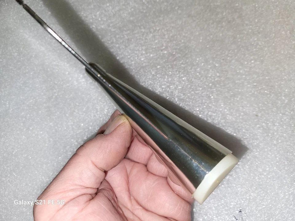 NOS Testors Tether Silver Wind Cosmic Wind Chrome Tail Rudder Lot 6 - Image 4 of 4