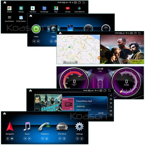 12.3 Android Screen Upgrade GPS Carplay Stereo Mercedes-Benz A CLA GLA G63 - Bild 11 von 16