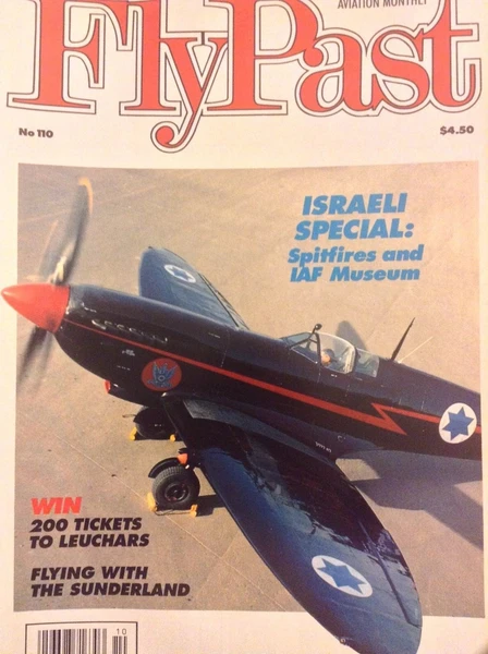 Fly Past Magazine Israeli Spitfires & IAF No.110 September 1990 052418nonrh