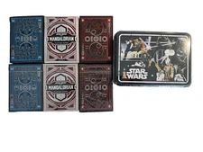 Great Lot of 6 theory11 Playing Cards Star Wars + Bonus 2 Deck Tin