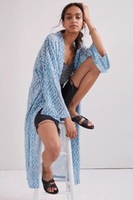 Anthropologie Sheer Sky Kimono one Size FiT All