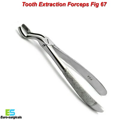 BEADEN® INSTRUMENTS / MEDSPO Surgical Forcep Fig. 67 lower Molar Dental Tooth Extractor Forceps Extraction CE