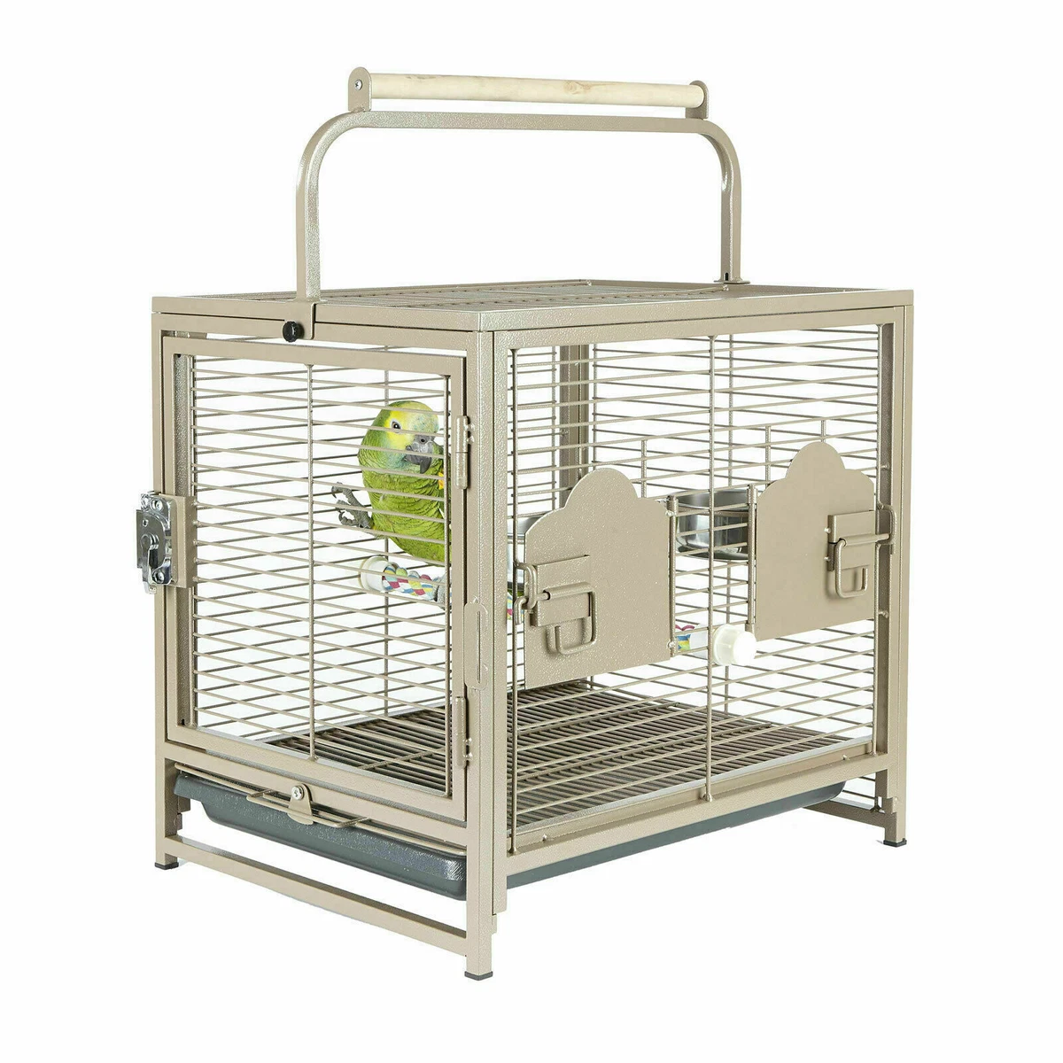 Travel cage for cheap african grey parrot