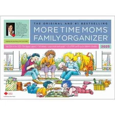 More Time Moms Publishing Inc.,  Family Organizer 2025 Wall Calendar