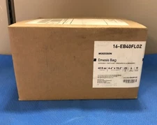 McKesson 16-EB40FLOZ Disposable Twist Close Emesis Bag 40 fl oz. - case of 100