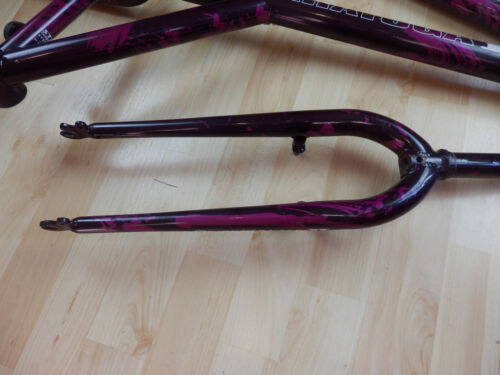 Retro Elevated chainstay 1991 Al Carter Saratoga II Frame & Forks size 48cm - Picture 12 of 24
