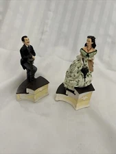 Gone with the Wind  Rhett & Scarlett  Music Boxes #73471 & #73472