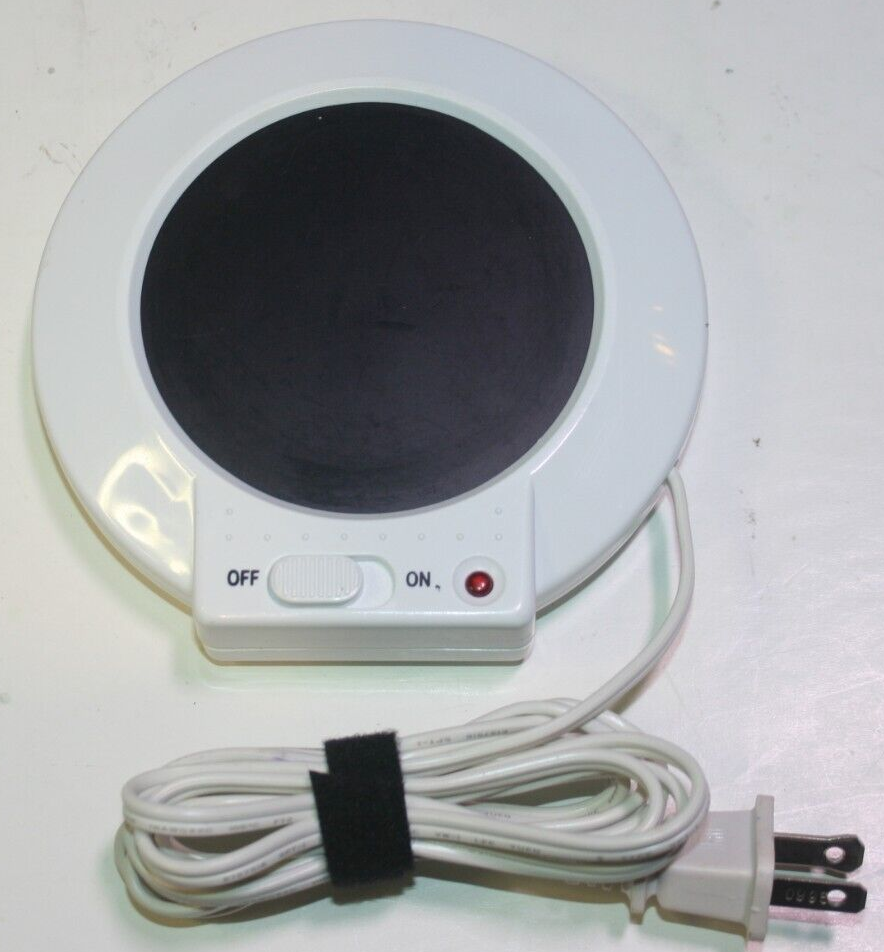 Salton Hot Spot Set White MW5 Coffee Hot Beverage Warmer