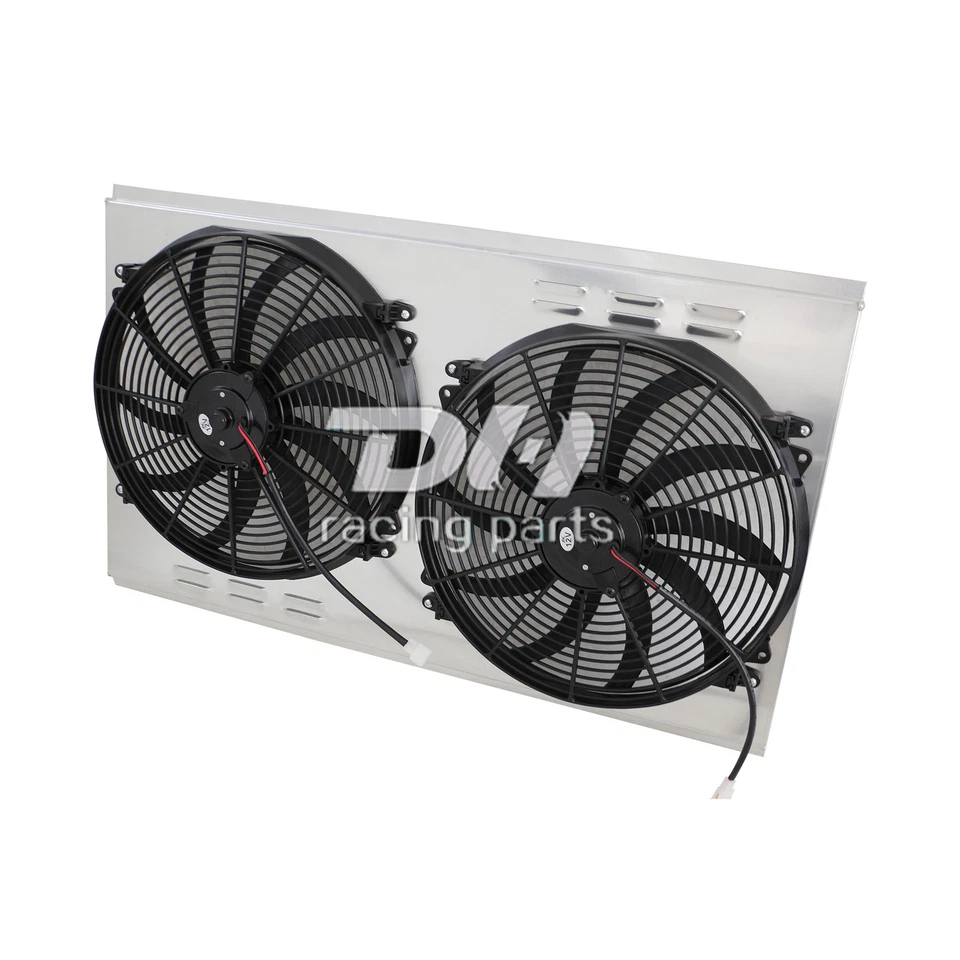 Ventilador de cobertura de radiador 3 fileiras para 94-2000 Chevrolet GMC C/K1500 2500 3500 7.4 V8 34"W - Imagem 3 de 4