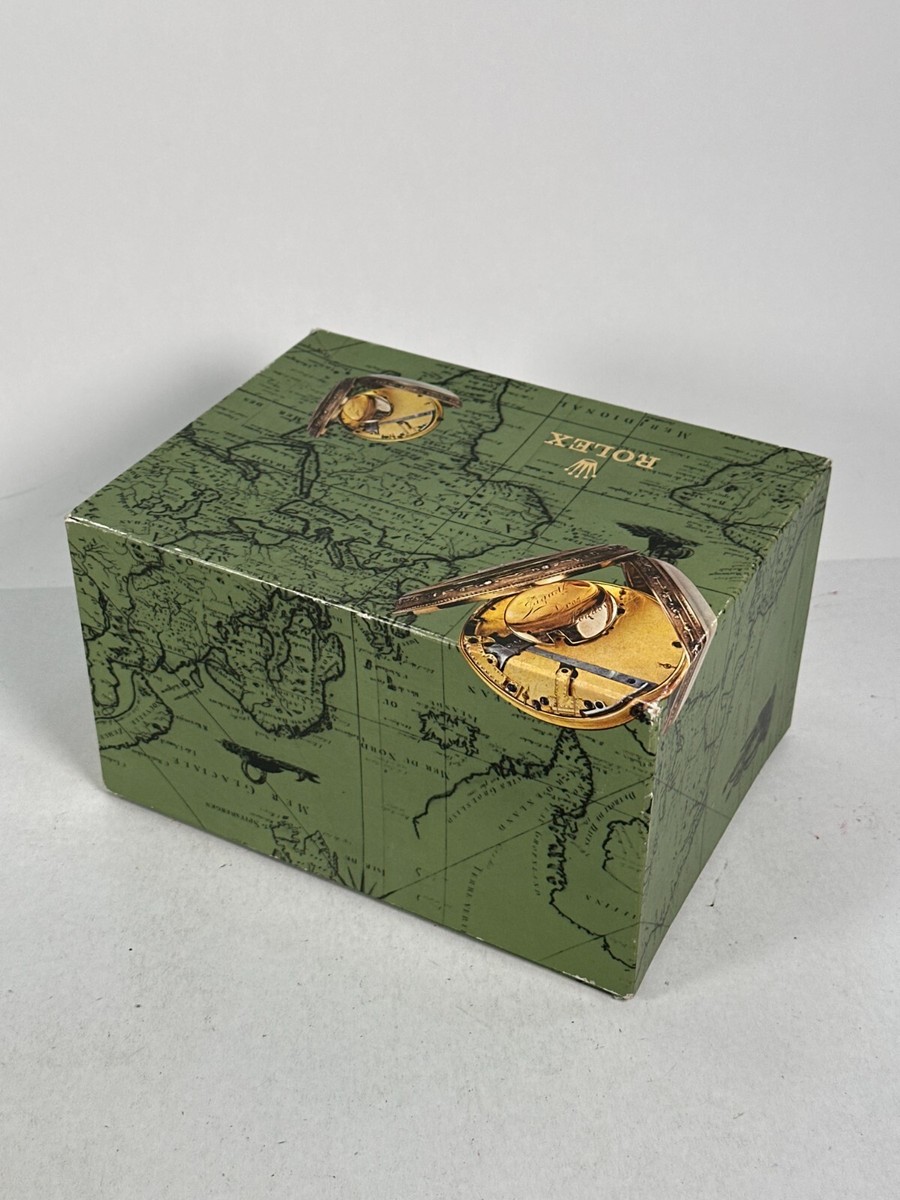 VINTAGE GENUINE Rolex Day-Date watch box case 71.00.08 brown VINTAGE GENUINE Rolex Day-Date watch box case 71.00.08 brown