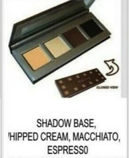 Mally Eyeshadow Palette Romantic Brown 3 Eye Shadow Shades & Base Primer (M)