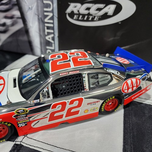 RCCA 1/24 2011 Kurt Busch #22 AAA Platinum Elite #23 of 24 made - Picture 5 of 15
