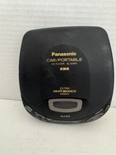 Panasonic Portable CD Player XBS MASH Anti-Shock SL-S239C 1996 