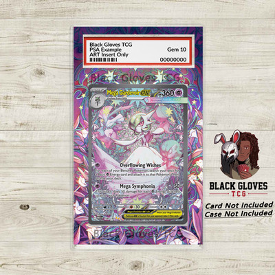 Mega Gardevoir ex 178/132 Extended Art Insert for PSA / Graded Guard (No Card)