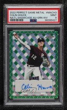 2022 Leaf Perfect Game National Showcase Green Wave 1/4 Colin Houck Auto 0e2x