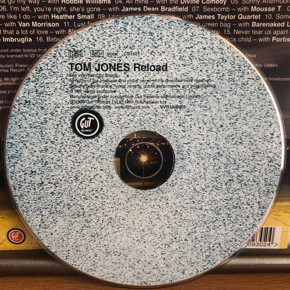 TOM JONES - RELOAD - CD 1999 - Bild 3 von 3