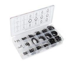 NEIKO 50458A Snap Ring Shop Assortment | 300 Piece Retaining Ring Set | 18 Sizes