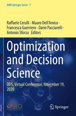 Optimierung und Entscheidungswissenschaft - 9783030868437