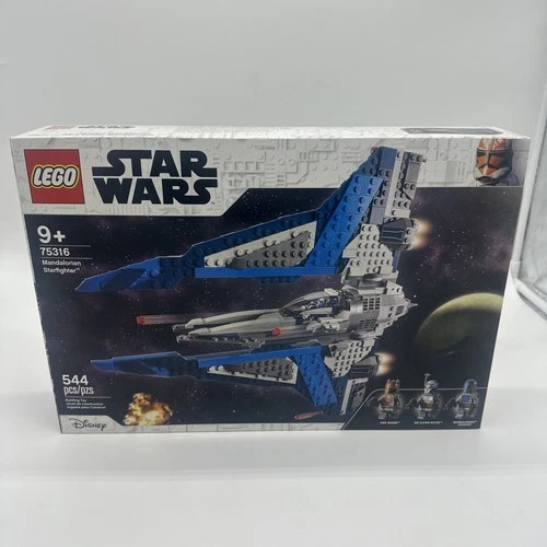 LEGO Star Wars 75316 Mandalorian Starfighter 544-Piece Set New In Box