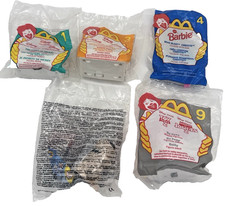McDonald  s Happy Meal Toys Sealed Lot Disney Pixar Barbie 1998  1999