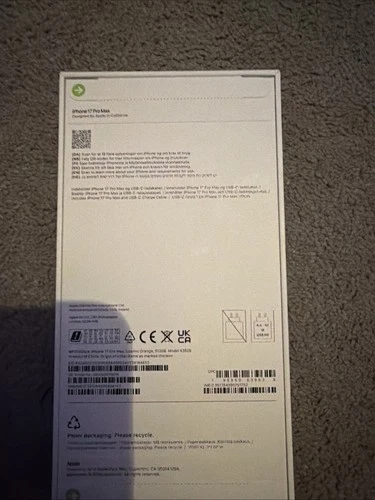 IPhone 17 Pro Max  512GB Cosmic Orange Unlocked Sealed - Picture 2 of 6