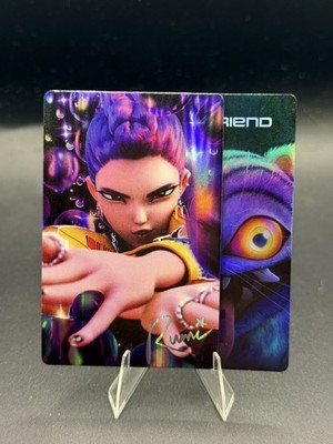 McDonald's K-pop Demon Hunter Card -Rumi (Shipped in Sleeve & Top