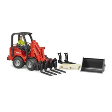 Bruder 02191 Schaffer Compact Loader 2630 with Figure & Accessories