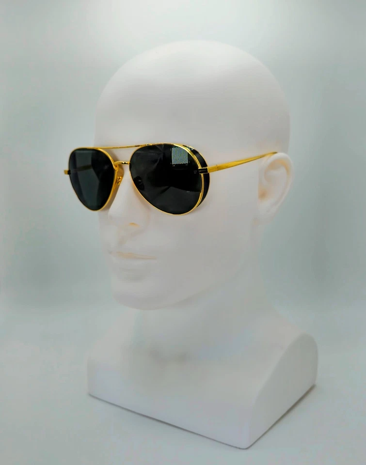 Gafas de sol Linda Farrow LFL 792 ELGIN Pilot Gold Designer 59-15-140 | Precio de venta sugerido por el fabricante 1200 USD Foto 4 de 4