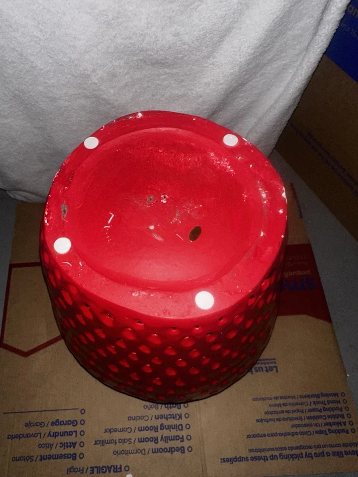 TJMaxx CottageCore Rare TikTok Viral Strawberry Stool/End Table - Image 4 of 4
