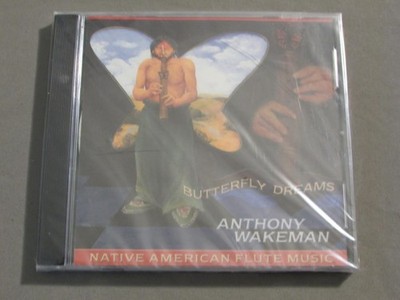 Anthony Wakeman Butterfly Dreams Native American Flute Music 12 Trk NEW CD OOP