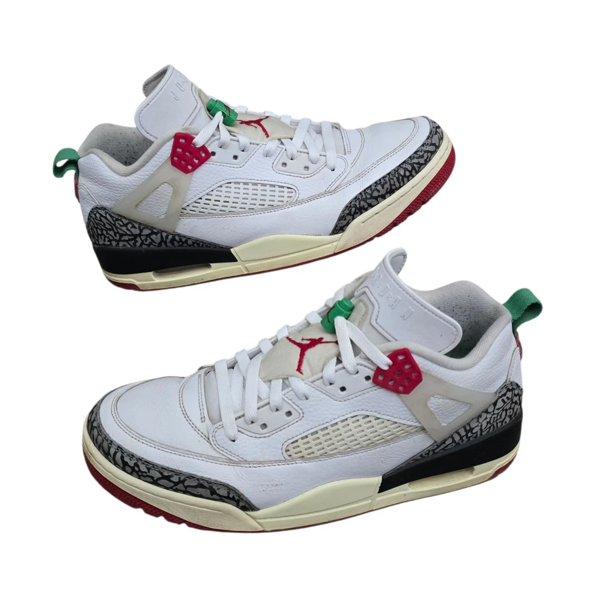 Nike Air Jordan Spizike Low SE Schuhe Herren Größe 12 weiß Varsity Red IM7425 100