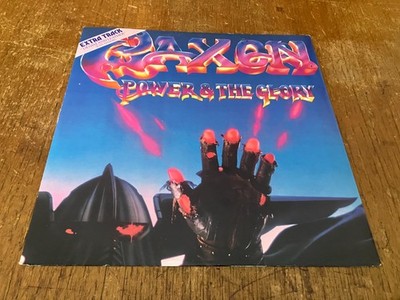 SAXON The Power & The Glory 12'' Maxi-Single Vinyl 1983 UK Press