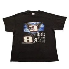 Vintage 2001 Dale Earnhardt Help From Above T-Shirt Size XL 
