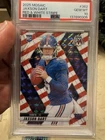 2025 Mosaic Jaxson Dart Red & White Stripe Rookie #362 PSA 10