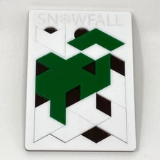 SnowFall Packing Puzzle Designed By George Sicherman By Woodwonders - Acrylic