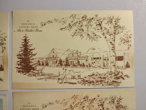 Vintage Postkarten Dundee Elgin Illinois Fin N Feather Farm & National House 4 - Bild 4 von 10