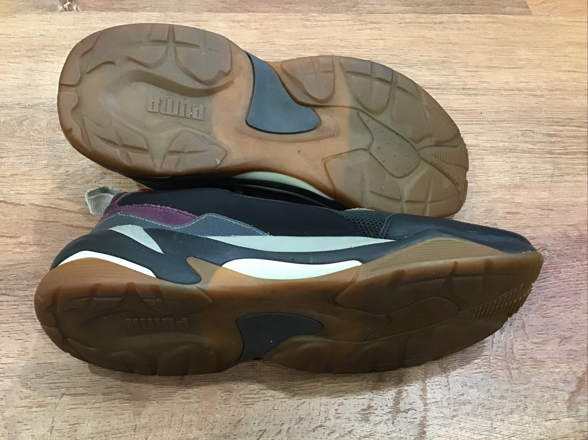 Puma Men Thunder Spectra Black Shoes Sneaker 367516 13 Size