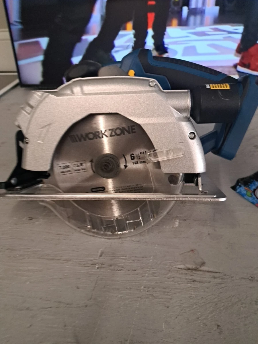 Workzone circular outlet saw battery