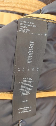 Comma Steppjacke Damen 40 mit abknöpfbarer Kapuze, Übergangszeit - Bild 7 von 8