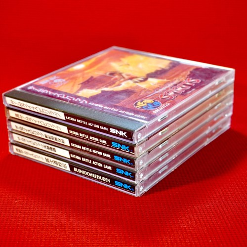 Lot 5 Set Neo Geo CD Samurai Shodown Spirits Zankurou Amakusa Bushidou NG SNK JP - Picture 7 of 22