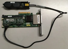HP Smart Array SAS RAID Controller Card & Battery 013277 HiProfile 462918 013224